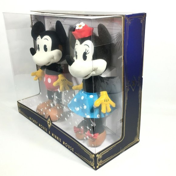 Disney Treasures From The Vault Limited Edition Mickey & Minnie Mouse Plush 15" - Picture 9 of 12